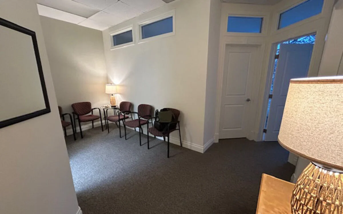 Welcoming waiting area